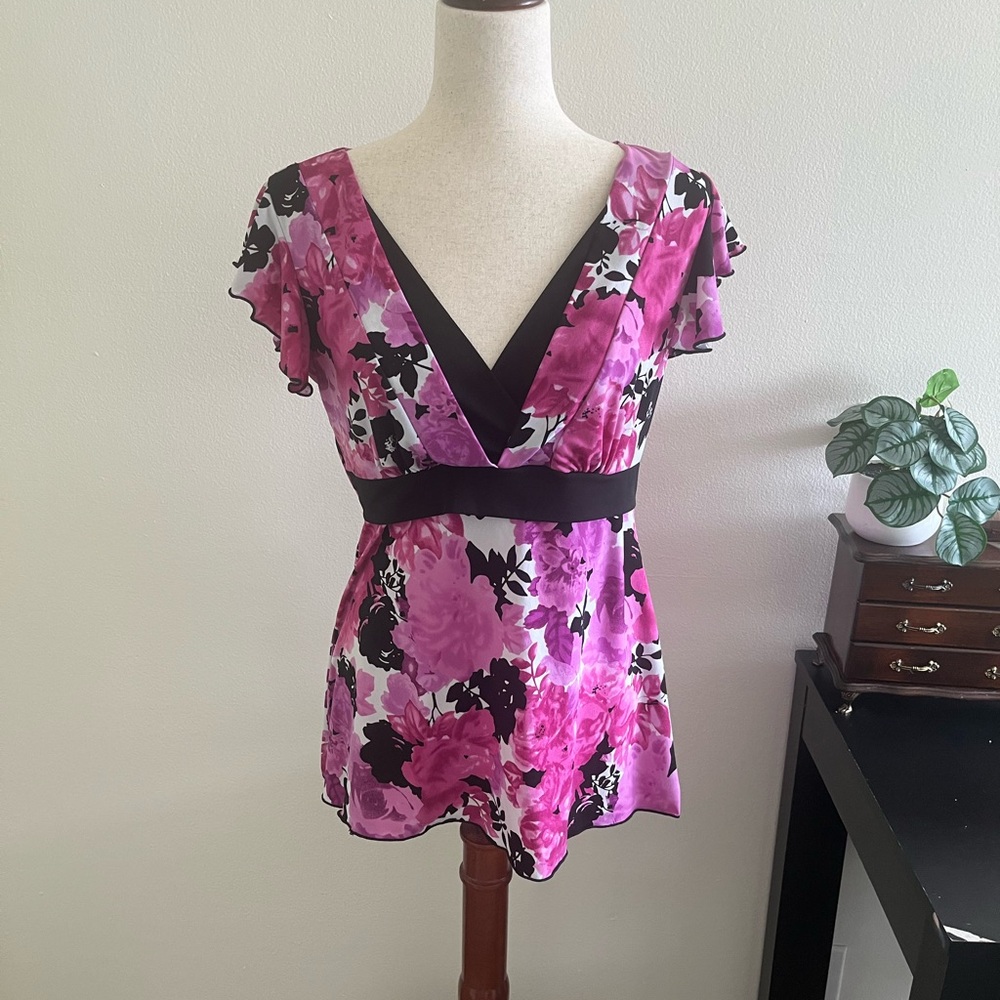 Cato Floral Dress Shirt